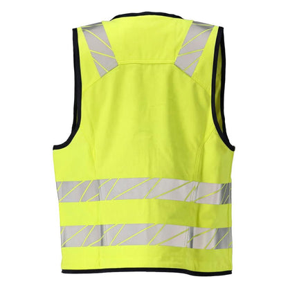 Vesta na nářadí Vesta na nářadí Multisafe, hivis žlutá/černo-modrá
