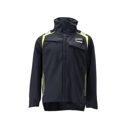 Bunda Hard Shell Jacket Jacket Multisafe, černá modrá/hi-vis žlutá