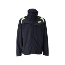 Bunda, strečové vsadky Pracovní bunda Multisafe, černá modrá/hi-vis žlutá