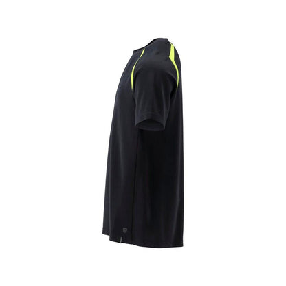 Tričko, moderní střih Tričko Multisafe, černá modrá/hi-vis žlutá