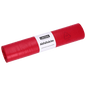 Zobrazená je role DEISS 21705 Typ 100 červených odpadkových pytlů (25 pytlů, 575x1000 mm) od EMIL DEISS KG (GmbH + Co.) na bílém pozadí - ideální pro komerční likvidaci odpadu.