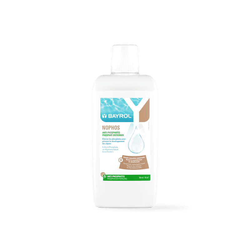 BAYROL Nophos 1 L Pro odstranění a prevenci fosfátů v bazénové vodě