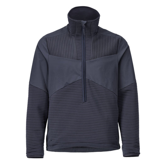 Fleece svetr, krátký zip, mikrofleecová podšívka bundy