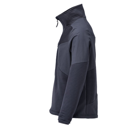 Fleece svetr, krátký zip, mikrofleecová podšívka bundy