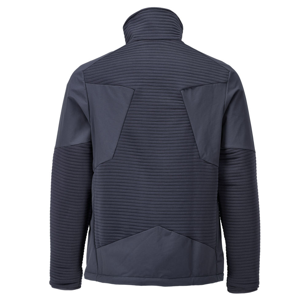 Fleece svetr, krátký zip, mikrofleecová podšívka bundy