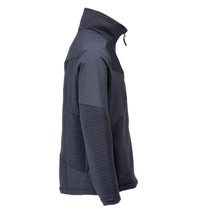 Fleece svetr, krátký zip, mikrofleecová podšívka bundy
