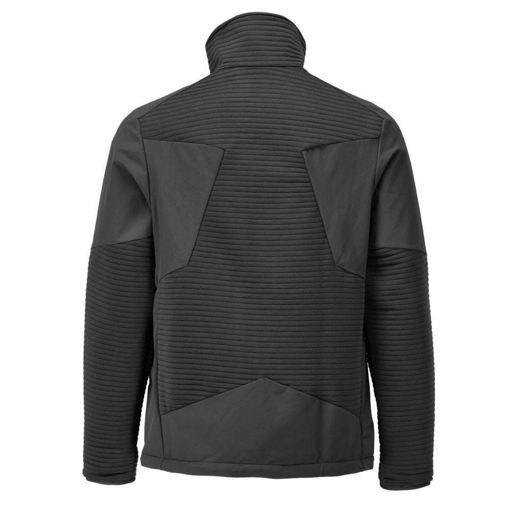 Fleece svetr, krátký zip, mikrofleecová podšívka bundy