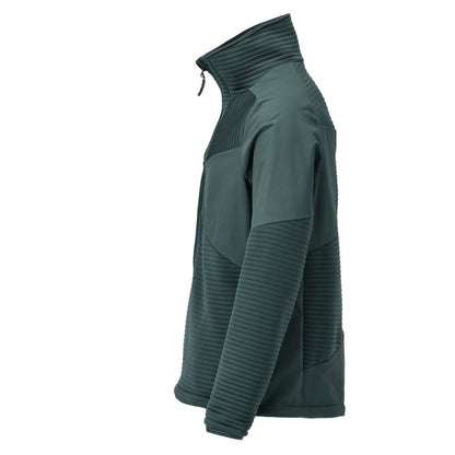 Fleece svetr, krátký zip, mikrofleecová podšívka bundy