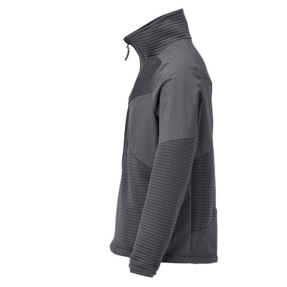 Fleece svetr, krátký zip, mikrofleecová podšívka bundy