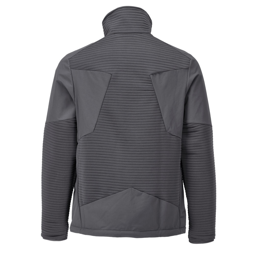 Fleece svetr, krátký zip, mikrofleecová podšívka bundy