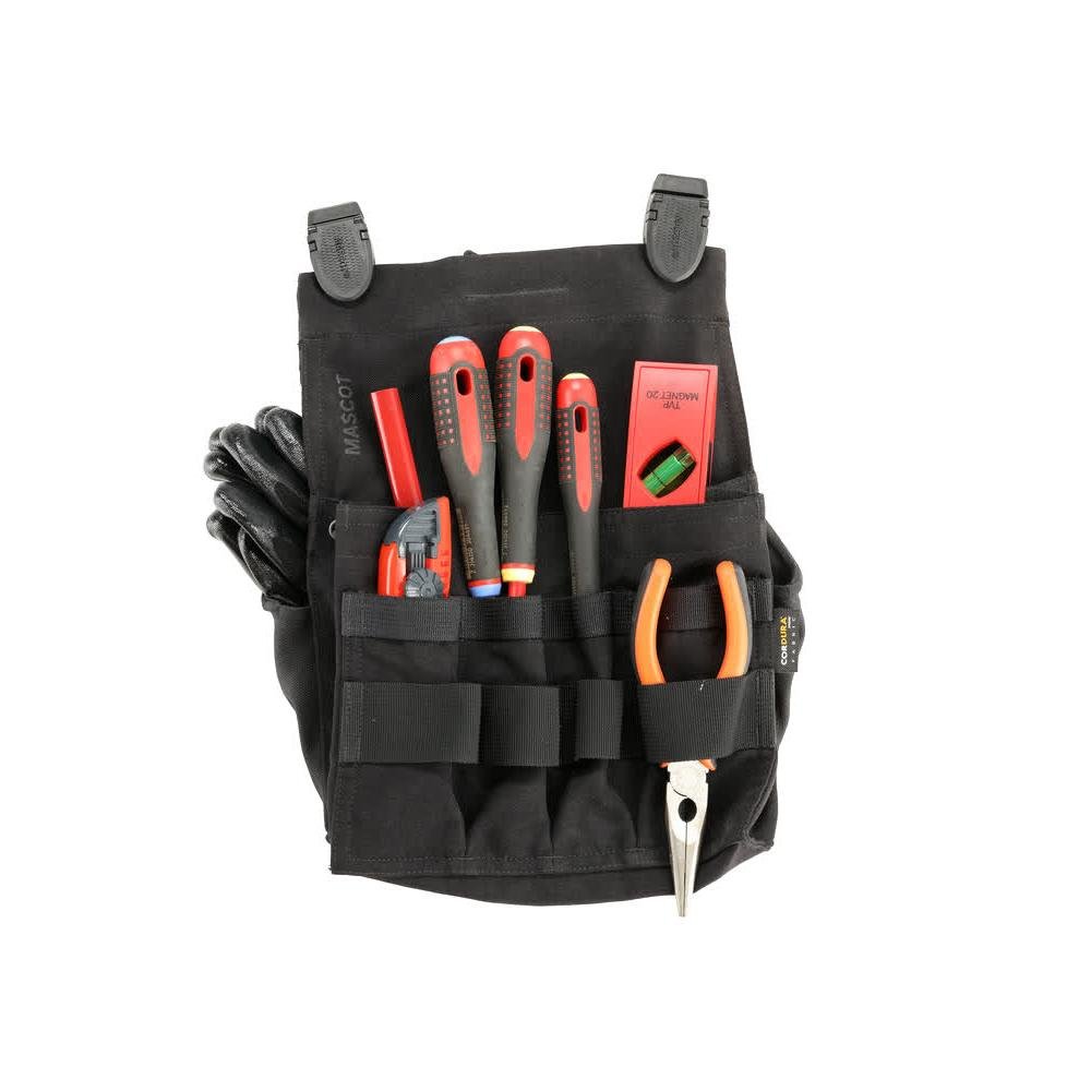 Závěsná taška, řemeslnické závěsné tašky vel. ONE, černá | Balení (1 kus)