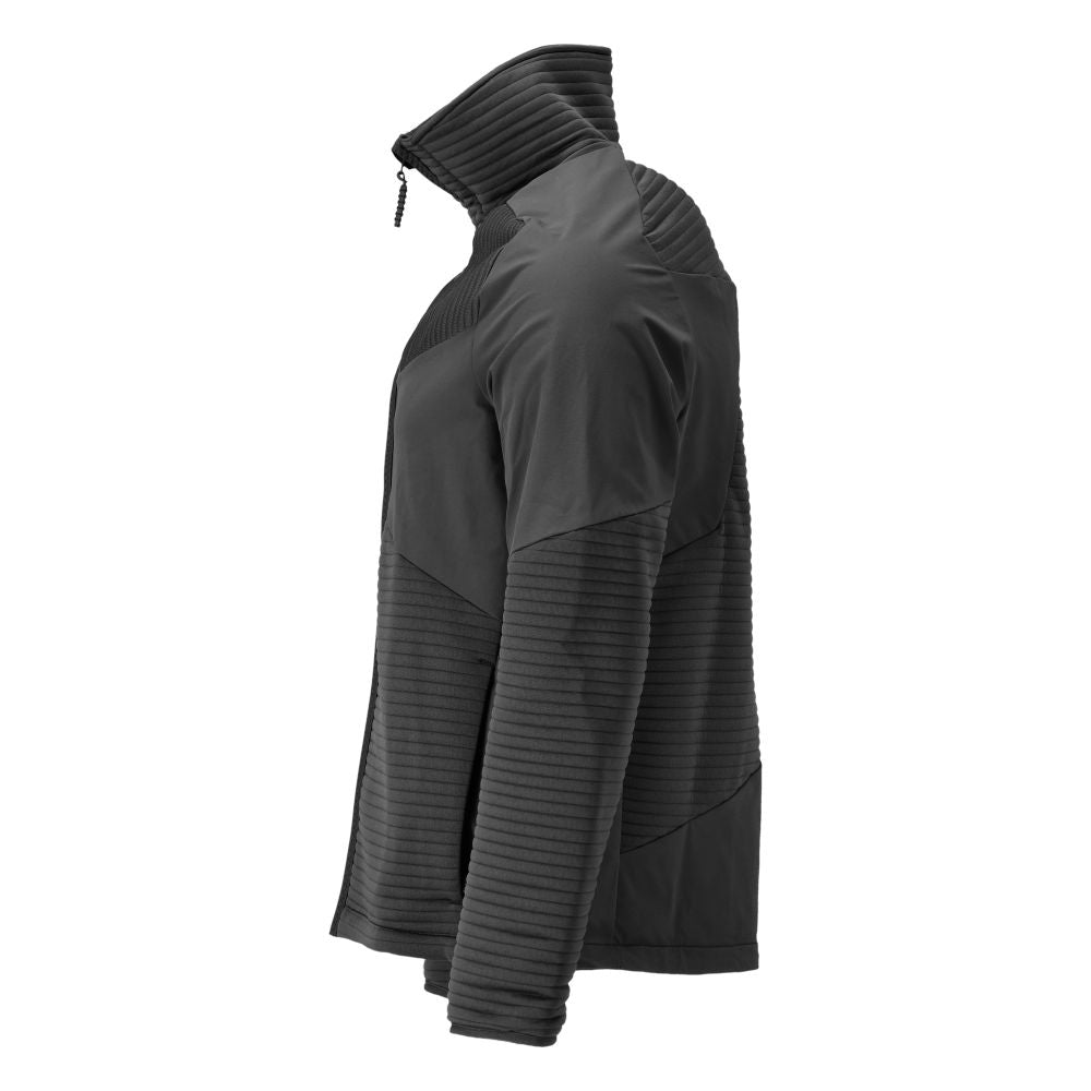 Fleece svetr na zip, podšívka mikrofleece bundy