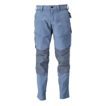 Kalhoty s kapsami nad koleny, kalhoty ULTIMATE STRETCH, kamenná modrá