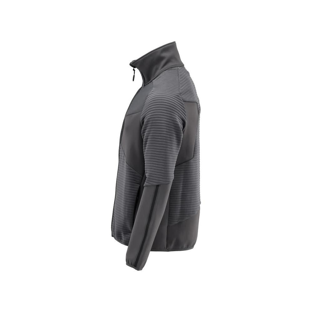 Fleece pulovr s mikrofleecovou bundou na zip
