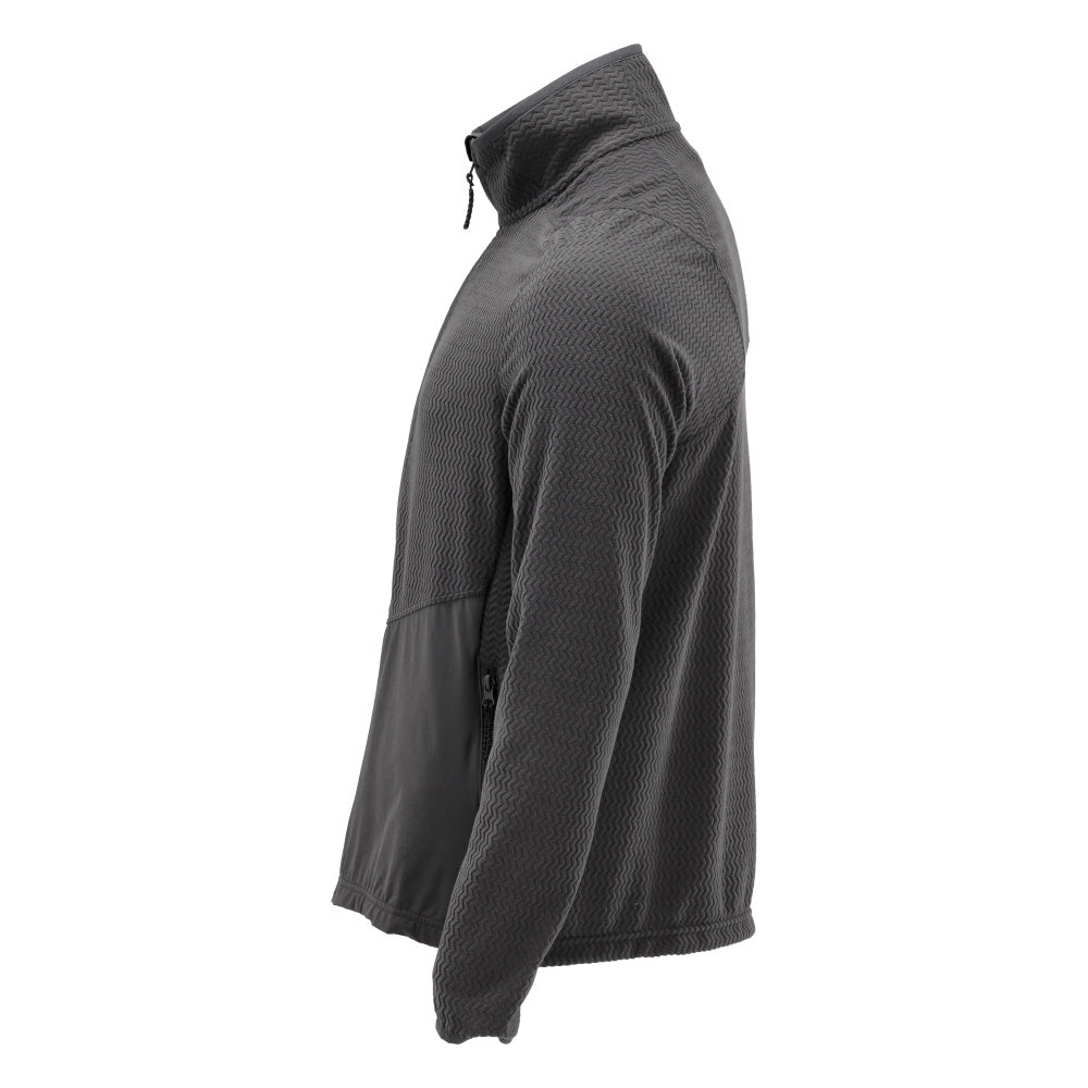 Mikrofleece pulovr s mikrofleecovou bundou na zip