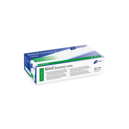 Meditrade Nitrile Sensory bílá