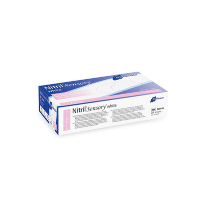 Meditrade Nitrile Sensory bílá