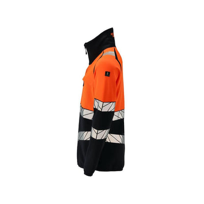 Fleece pulovr s mikrofleecovou bundou na zip