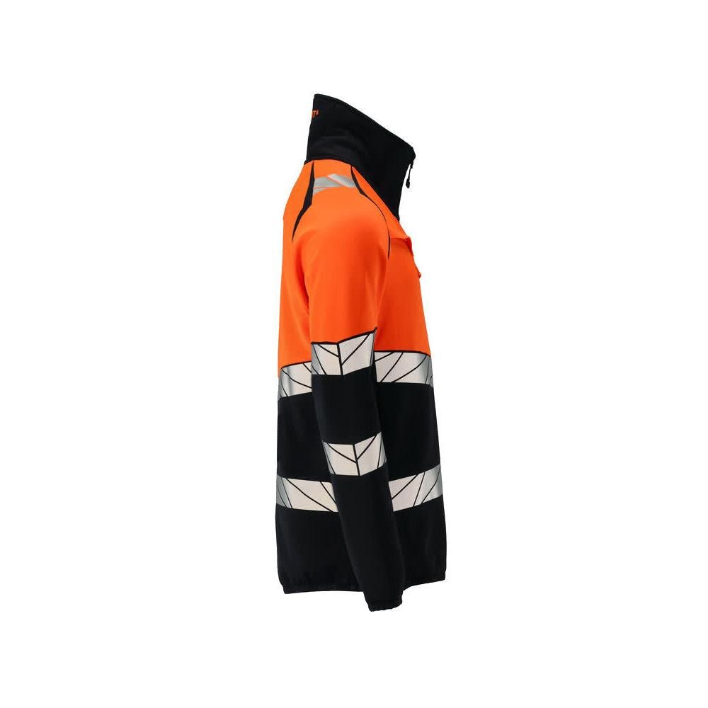 Fleece pulovr s mikrofleecovou bundou na zip