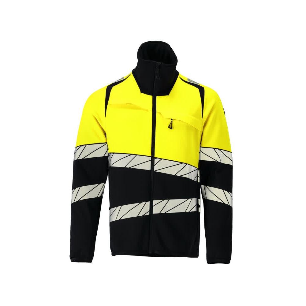 Fleece pulovr s mikrofleecovou bundou na zip