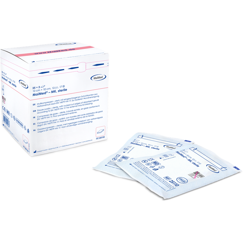 MaiMed-MK-sterilní, gázové obklady