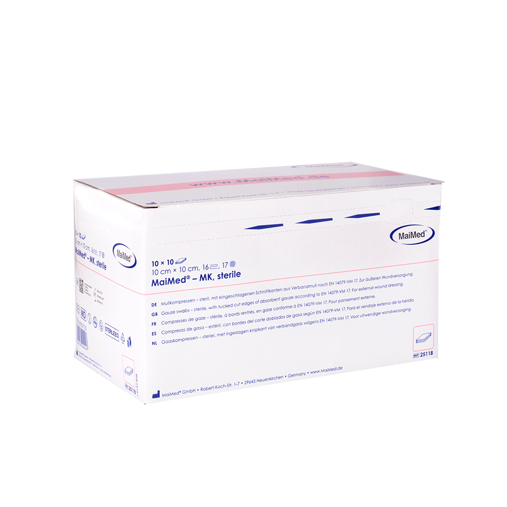 MaiMed-MK-sterilní, gázové obklady