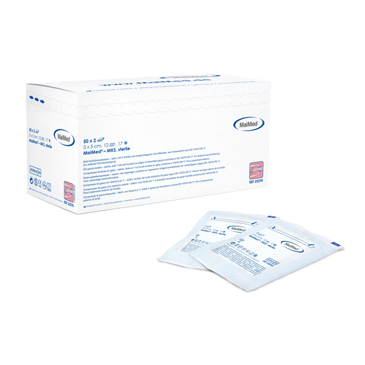 MaiMed-MKS-sterilní gázové štěrbinové obklady