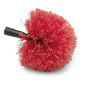 Hlava náhradního kartáče Nölle Profi Brush Staubbiene s kulovou hlavou, 25 cm syntetická od Nölle Profi Brush Bürsten- & Pinseltechnik e.K. má husté červené syntetické štětiny, které se rovnoměrně rozprostírají ze středu a umožňují tak důkladné čištění.