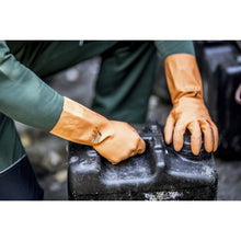 NITRAS CHEM PROTECT, ochranné rukavice proti chemikáliím, oranžové