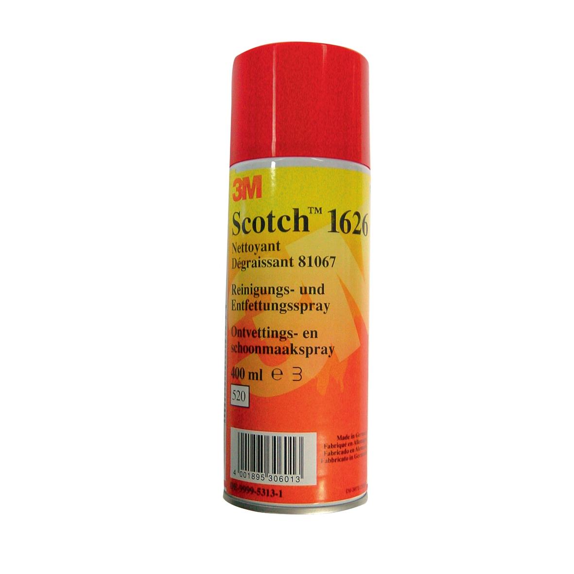Scotch® 1626 čisticí a odmašťovací sprej, 400 ml | Balení (1 kus)