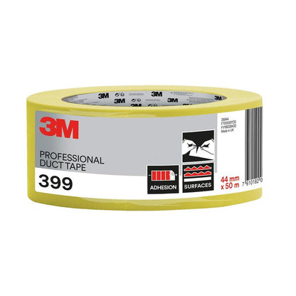 3M™ 399 páska na beton, žlutá, 44 mm x 50 m, 1 role/balení | Balení (1 role)