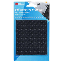 3M™ Bumpon™ SJ5012BL Elastický nárazník Mini Pack, Černá, 56 kusů, 12,7 x 3,5 mm, Lepidlo z přírodního kaučuku R-30 | Balení (56 kusů)
