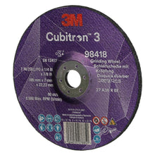 3M™ Brusný kotouč Cubitron™ 3, 98418, 36+, T27, 180 mm x 7 mm x 22,23 mm, EN, 10/bal., 20 kusů/PU | Balení (10 kusů)