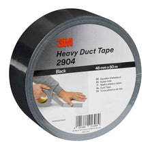 3M™ Heavy Duty Fabric Tape 2904, černá – Lepicí páska pro náročné aplikace