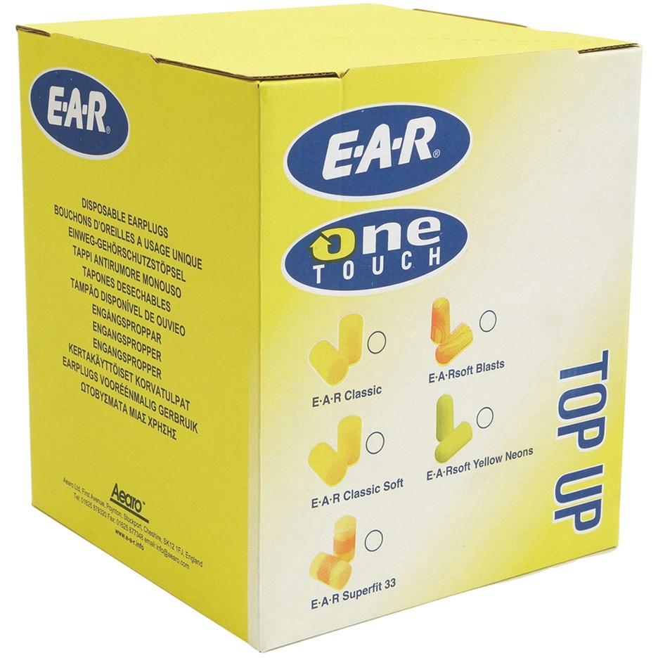 3M™ E-A-R™ Classic™ špunty do uší, náhradní sáček, PD-01-009 | Balení (500 párů)