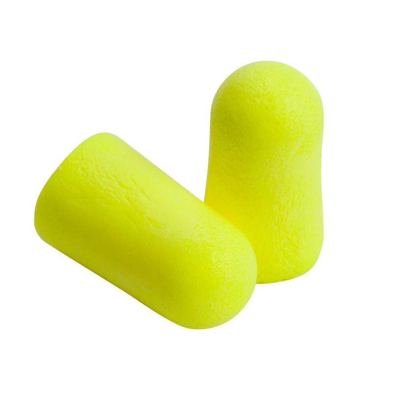 3M™ E-A-Rsoft™ Yellow Neons™ špunty do uší, bez šňůrky, ES-01-001 | Balení (250 párů)