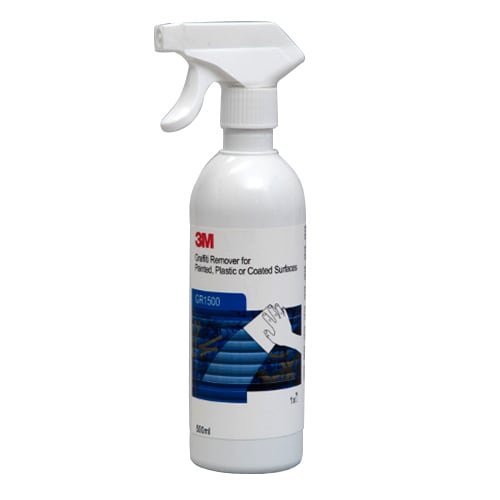 3M™ odstraňovač nátěrů graffiti 1500, 500ml, 4 kusy/pouzdro | Láhev (500 ml)