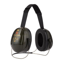 Mušlové chrániče sluchu 3M™ PELTOR™ Optime™ II, zelené, pásek na krk, H520B-408-GQ | Balení (1 kus)