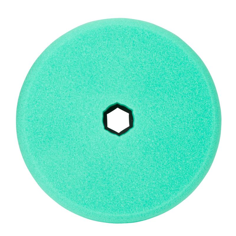 3M™ Perfect-It™ lešticí pěnová podložka hrubá, systém rychlého připojení, zelená, plochá, 150 mm, 50878 | Balení (1 kus)