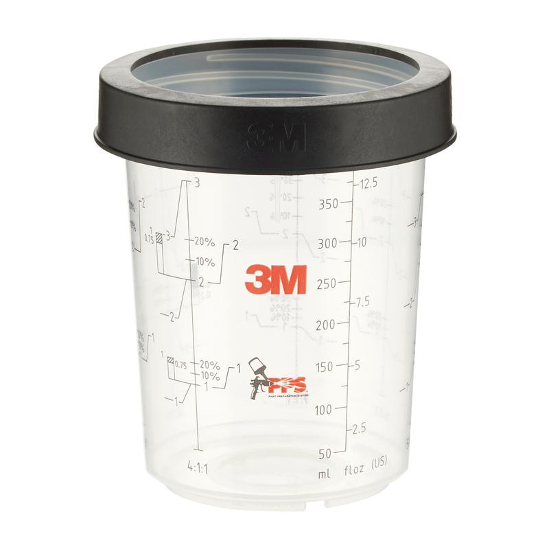 3M™ PPS™ Vnější kalíšek se šroubovacím kroužkem, Midi, 400 ml, 16122 | Balení (400 ml)
