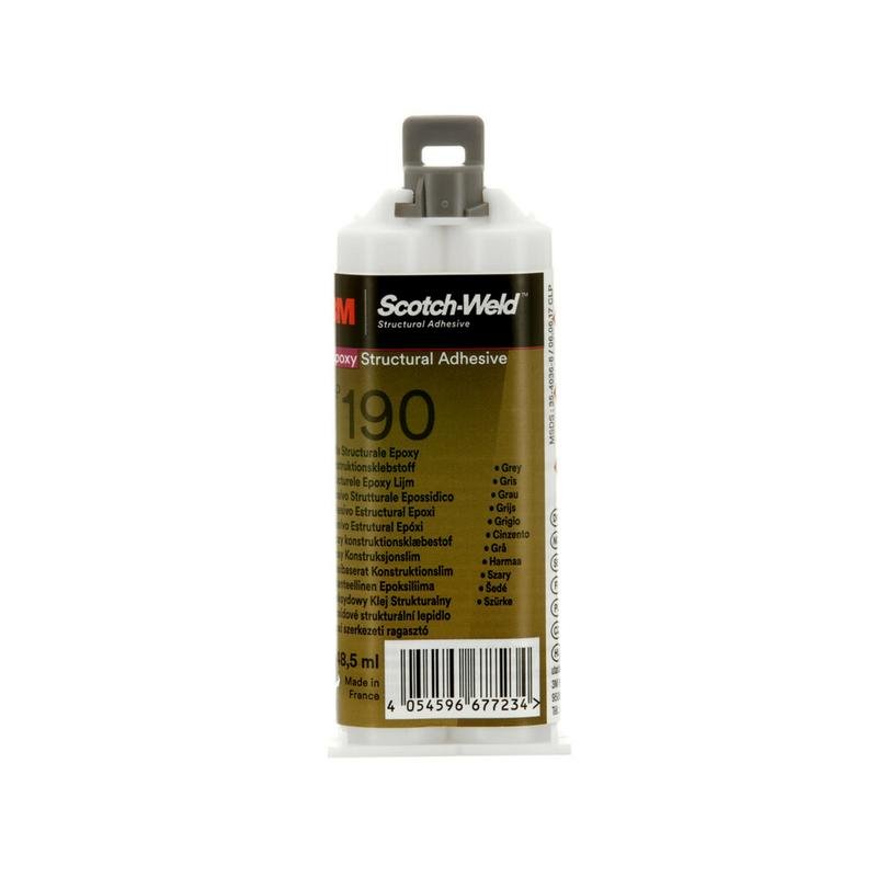 3M™ Scotch-Weld™ 2složkové stavební lepidlo na epoxidové bázi DP190, šedé, 48,5 ml | Balení (1 kus)