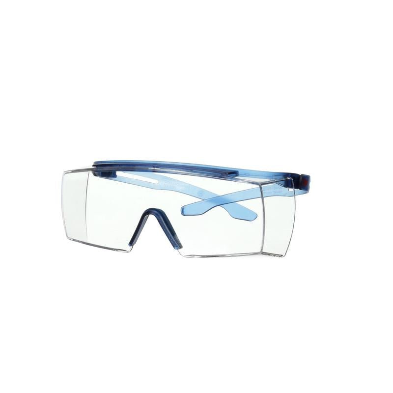 3M™ SecureFit™ 3700 Overglasses, Blue Temples, Anti-Scratch Coating + (K), Clear Lens, SF3701ASP-BLU-EU, 20 in pack | Balení (1 kus)