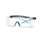 3M™ SecureFit™ 3700 Overglasses, Blue Temples, Eyebrow Shield, Scotchgard™ Anti-fog Coating (K&N), Clear Lens, SF3701XSGAF-BLU-EU, 20 in pack | Balení (1 kus)
