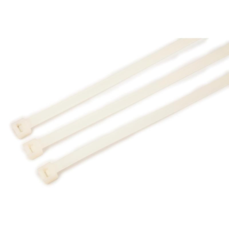 Kabelové stahovací pásky 3M™ Scotchflex™, FS 200 B-C, průhledné, 200 mm x 3,6 mm | Taška (1 kus)