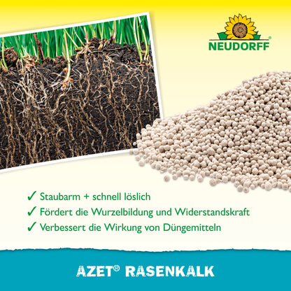 Azet trávník vápno