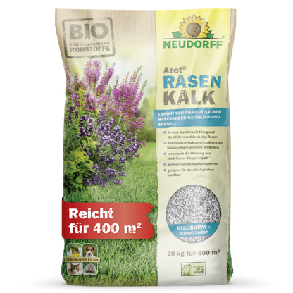 Azet trávník vápno