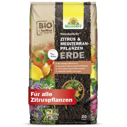 NeudoHum Citrus a půda středomořských rostlin
