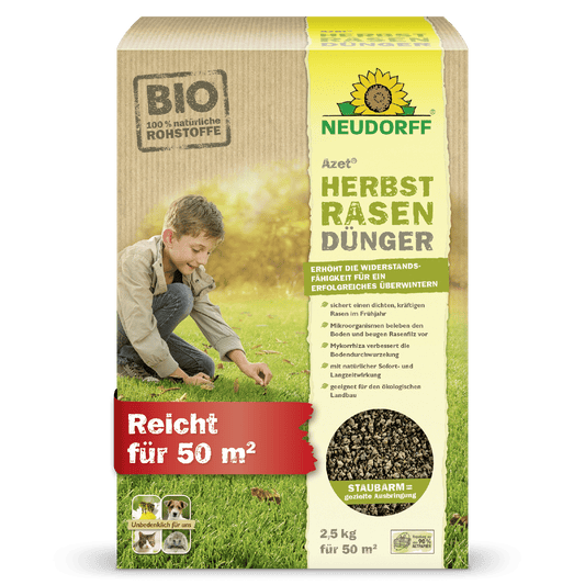 Podzimní trávníkové hnojivo Azet