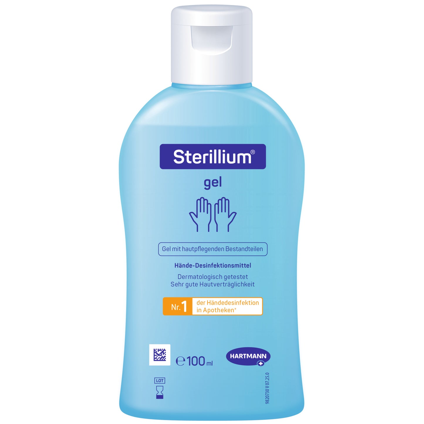 Láhev na gel Sterillium (100 ml)