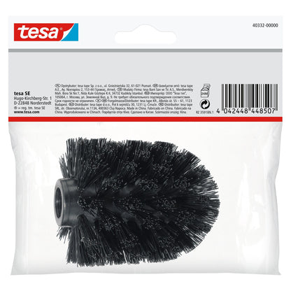 tesa Ersatzkopf für Toilettenbürste Schwarz, Deluxxe, Exxclusiv, Elegaant, Esteetic, Exxcellent, Nooblesse, Ekkro, Hukk, Klaam, Loxx, Luup, Moon oder Smooz
